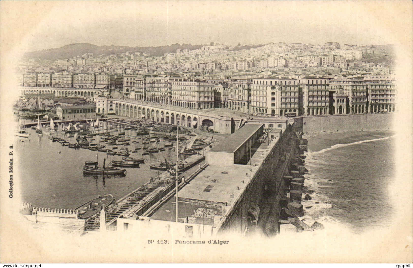 Algerie CPA Alger Panorama