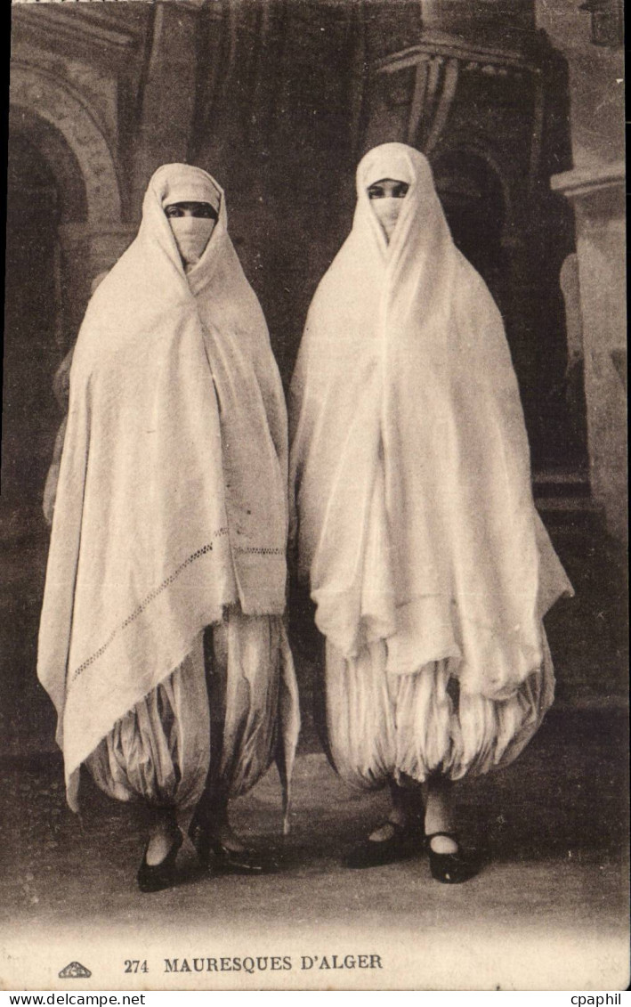 Algerie CPA Mauresques d'Alger (femmes)