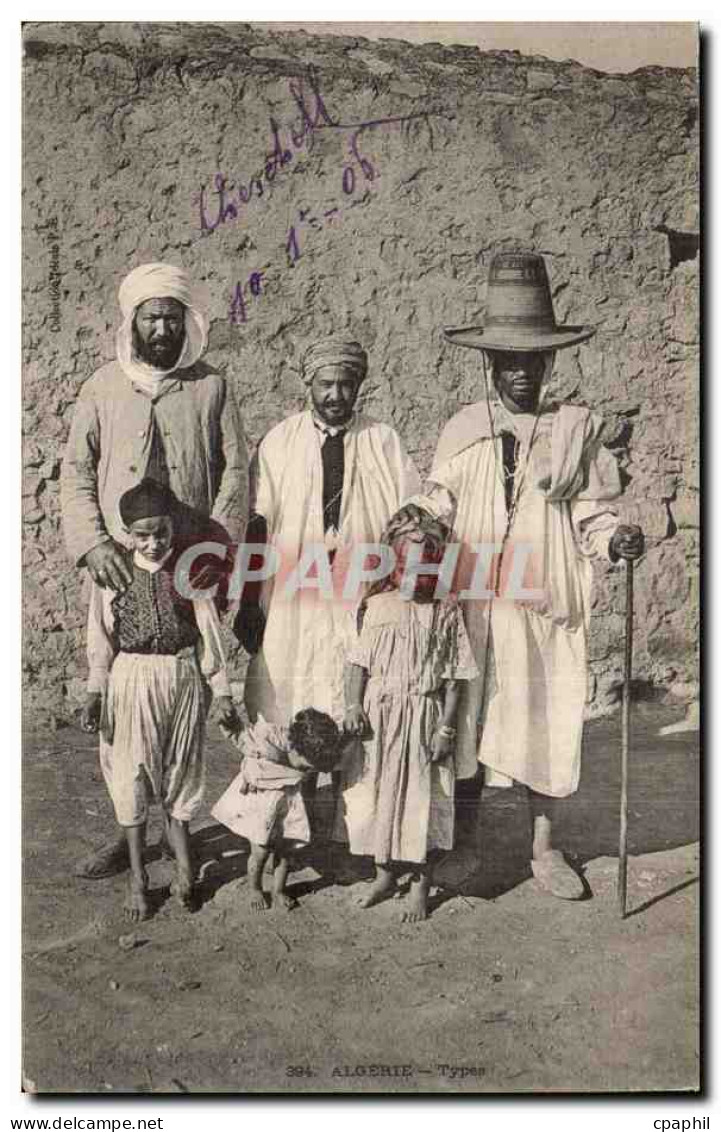 Algerie CPA Scenes et types