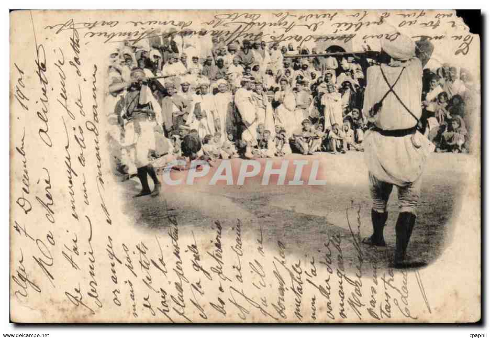 Algerie CPA Scenes et types