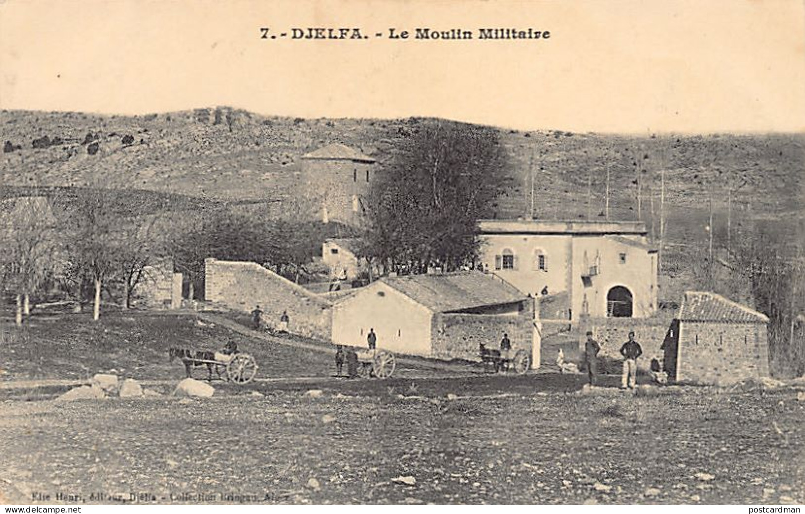 Algérie - DJELFA - Le Moulin Militaire