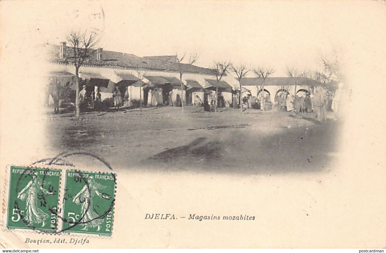 Algérie - DJELFA - Magasins mozabites - Ed. Bouzian
