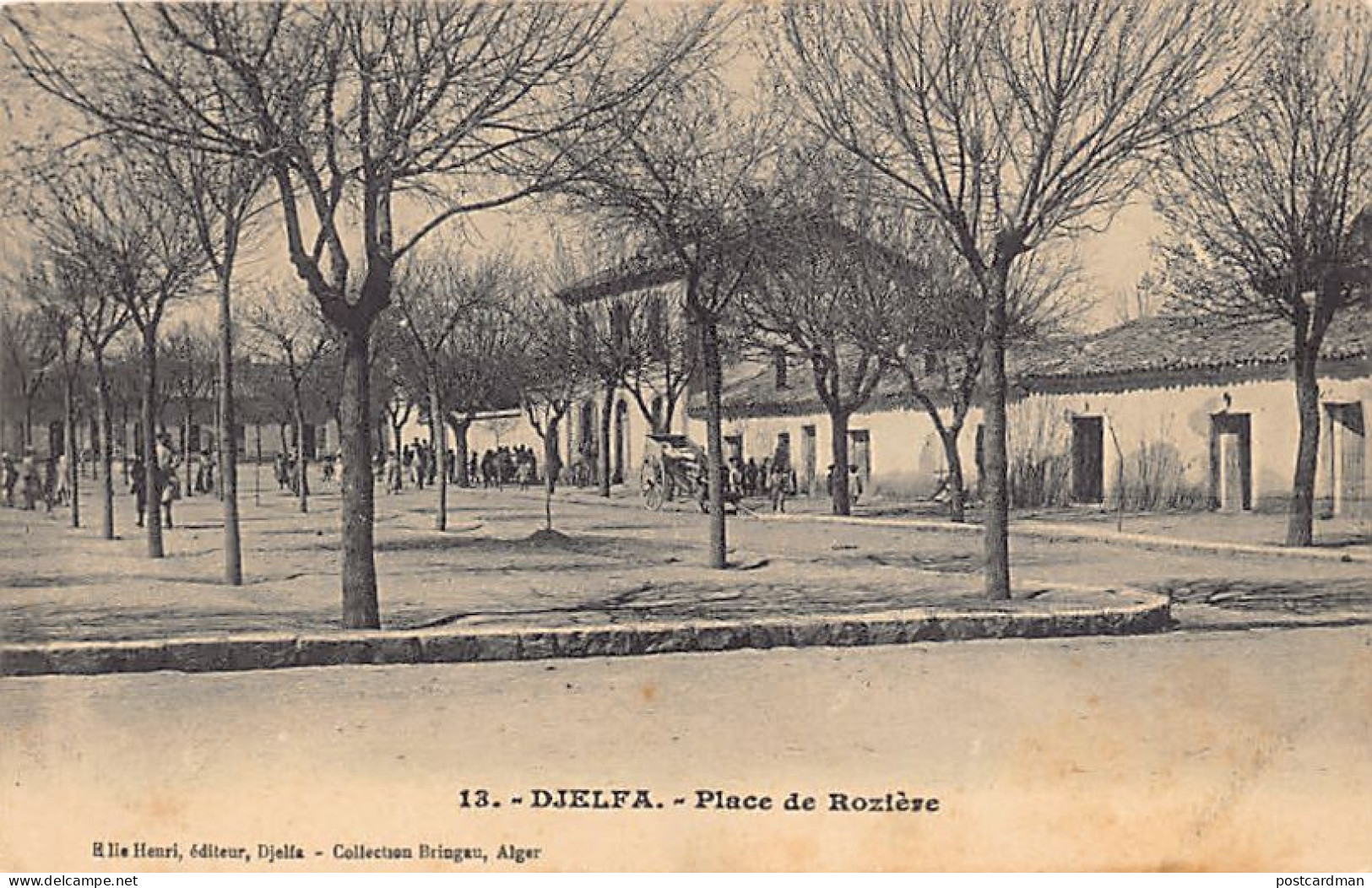 Algérie - DJELFA - Place de la Rozière