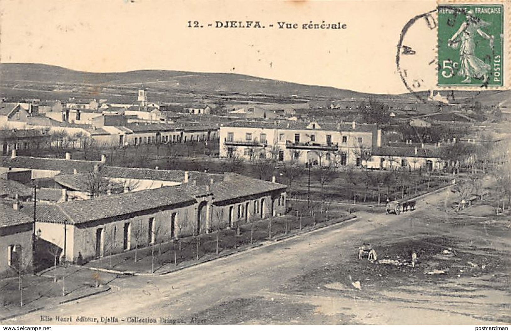 Algérie - DJELFA - Vue générale
