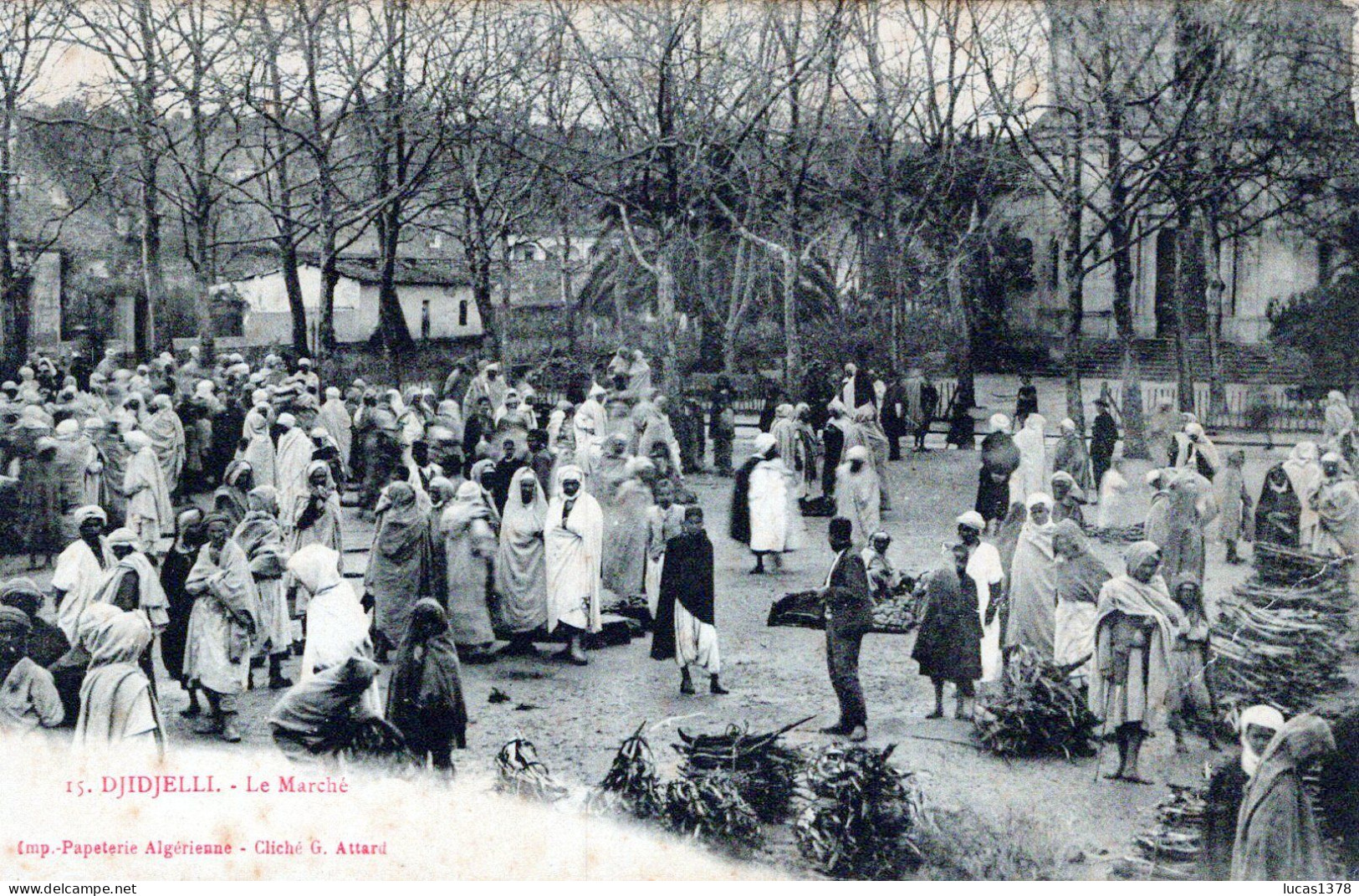 ALGERIE / DJIDJELLI / LE MARCHE