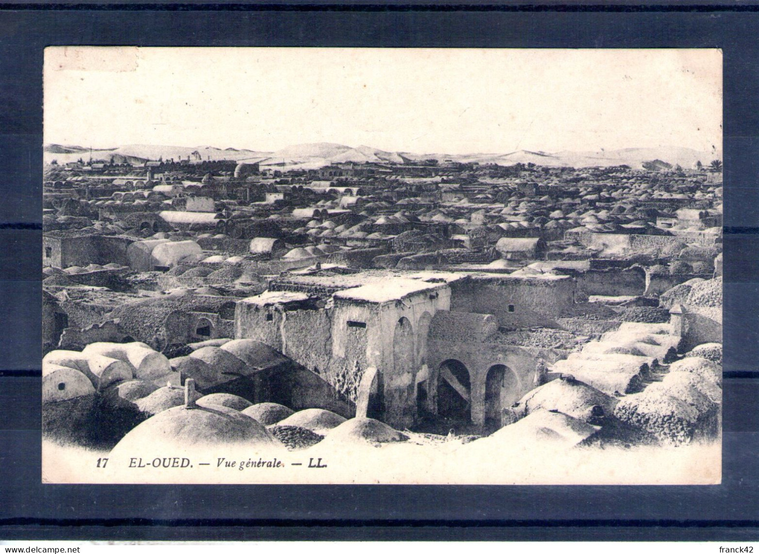 algérie. el oued. vue générale