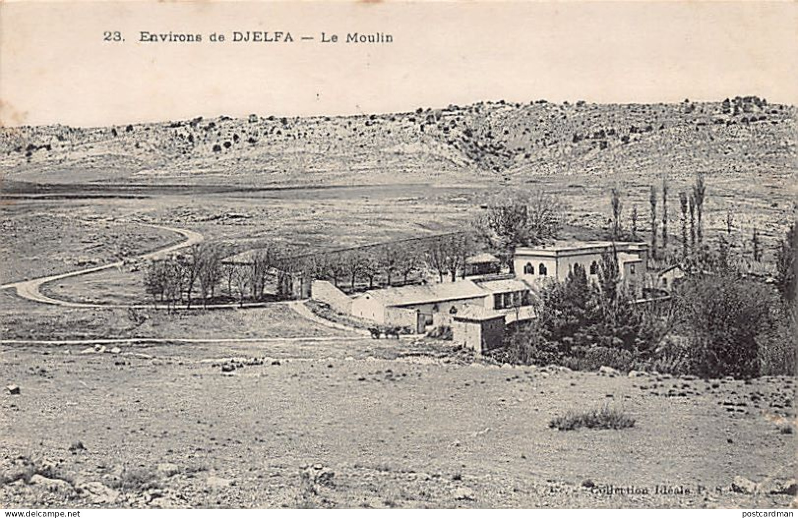 Algérie - Environs de DJELFA - Le Moulin