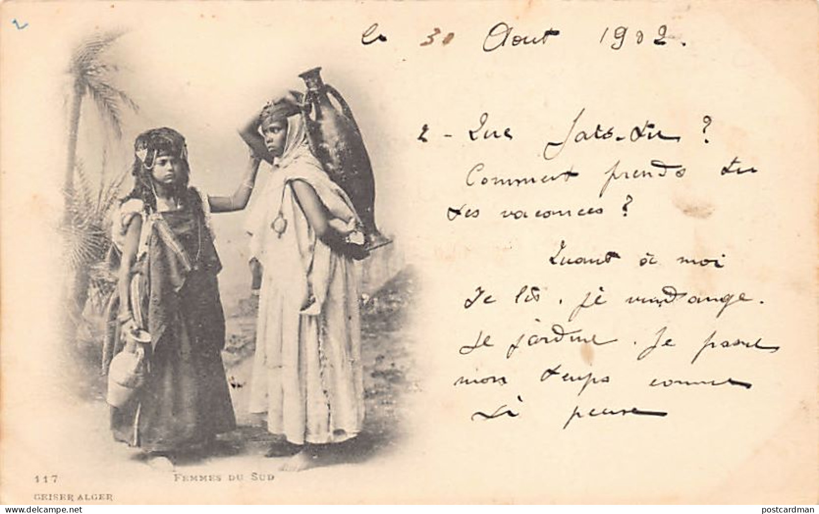 Algérie - Femmes du Sud - Ed. J. Geiser 117