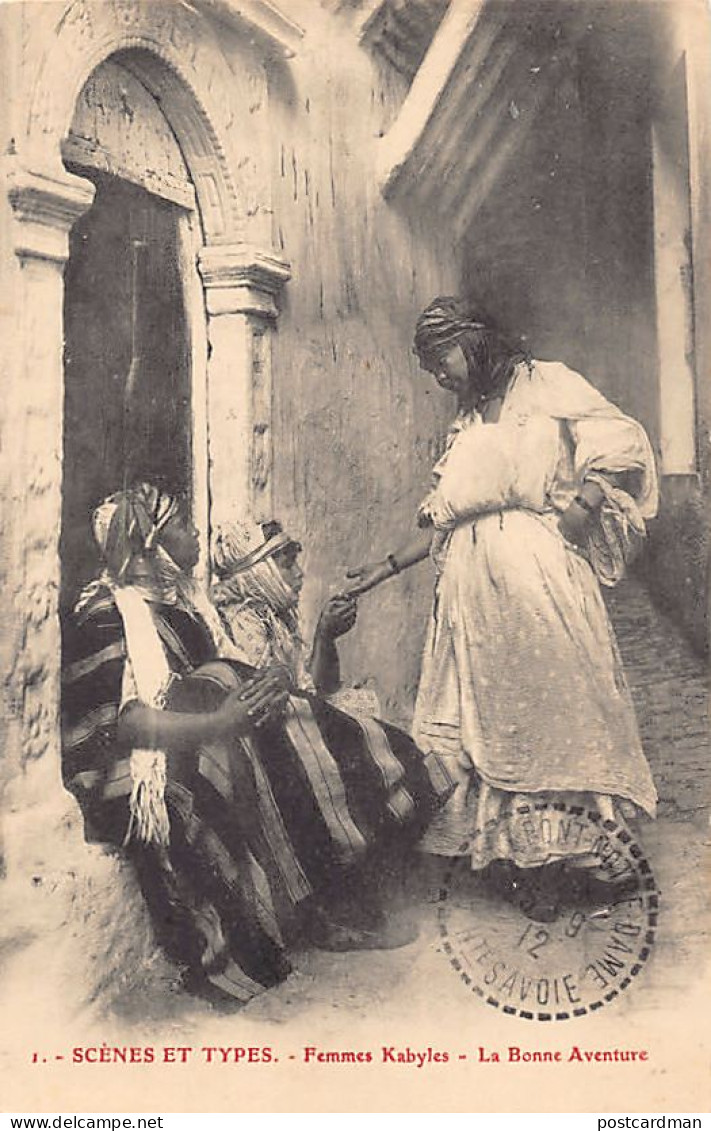 Algérie - Femmes kabyles - La bonne aventure - Ed. inconnu