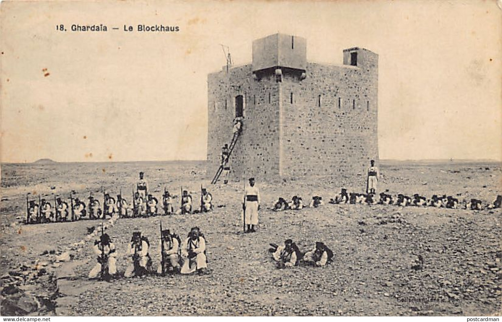 Algérie - GHARDAÏA - Le blockhaus - Ed. Collection Idéale P.S. 18