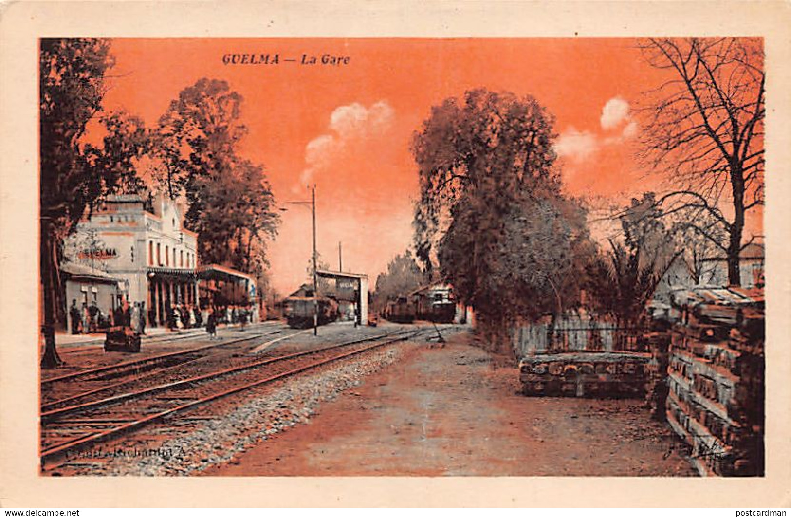 Algérie - GUELMA - La gare