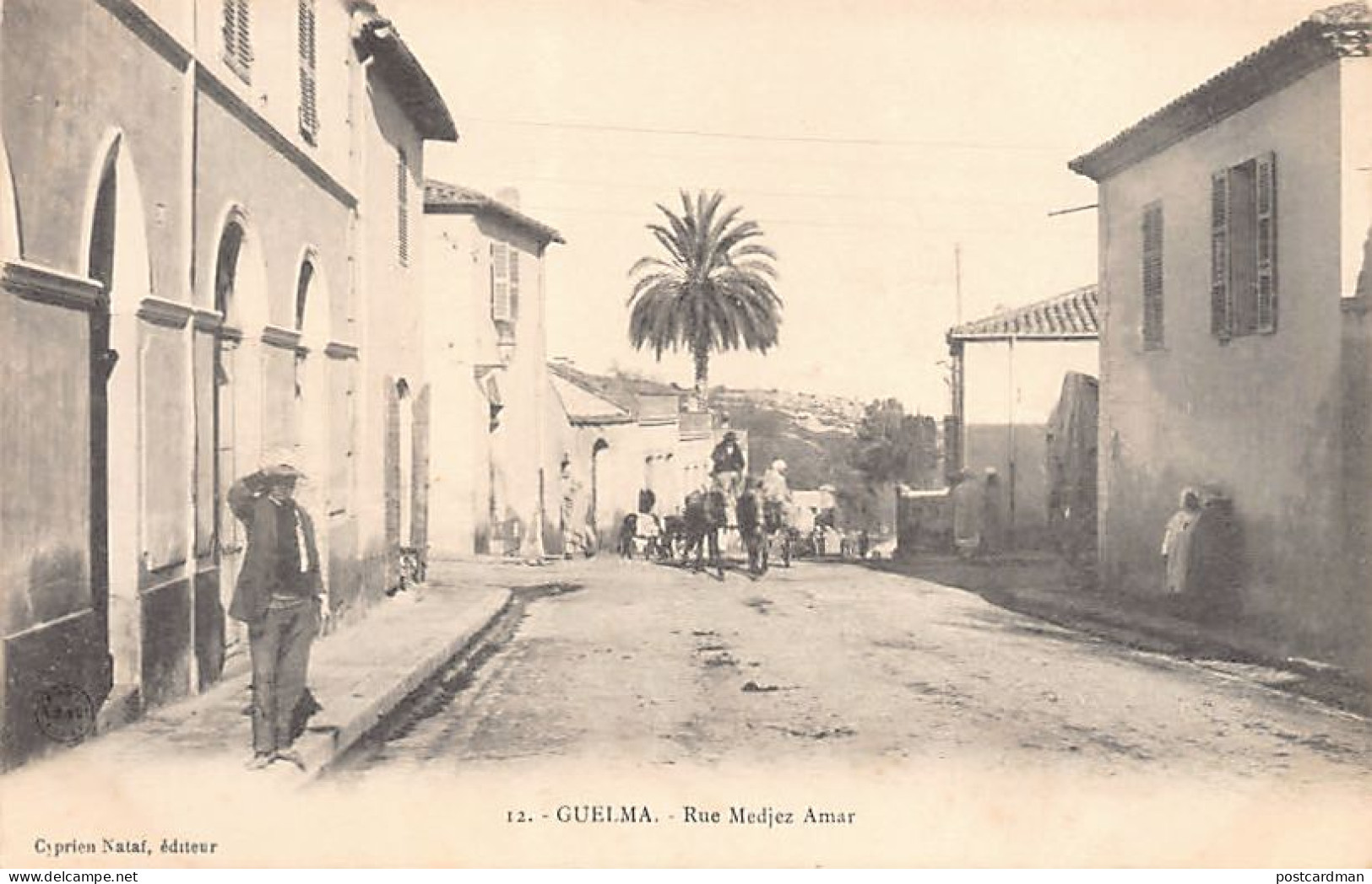 Algérie - GUELMA - Rue Medjez Amar