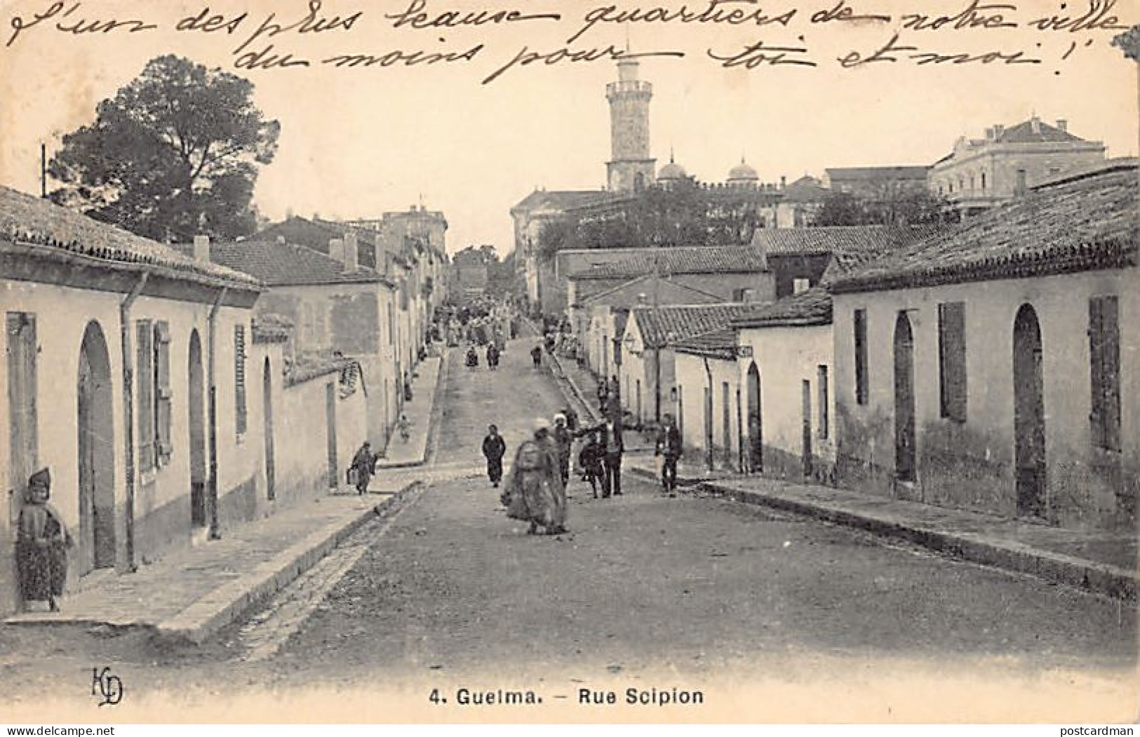Algérie - GUELMA - Rue Scipion