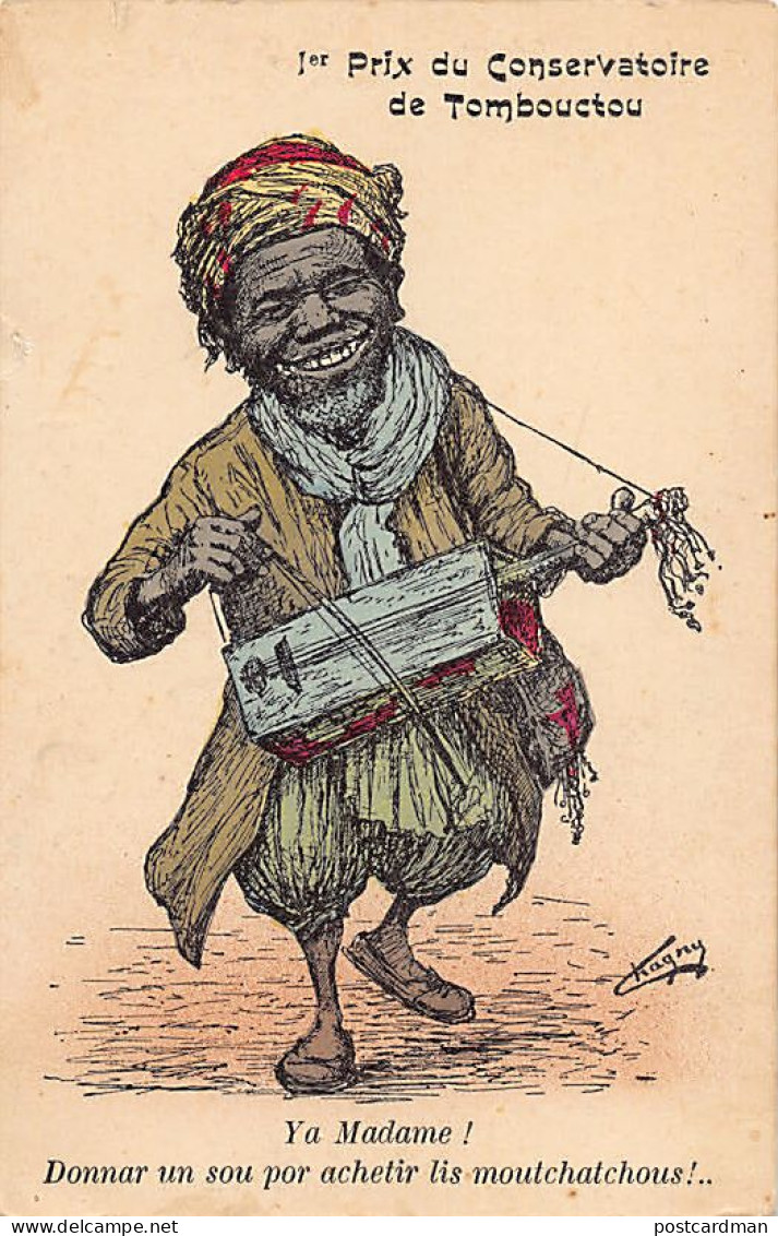 Algérie - Illustrateur Chagny - Premier prix du conservatoire de Tombouctou - Ed. Chagny
