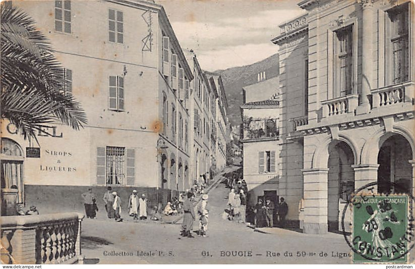 Algérie - Kabylie - BÉJAÏA Bougie - Rue du 59ème de Ligne