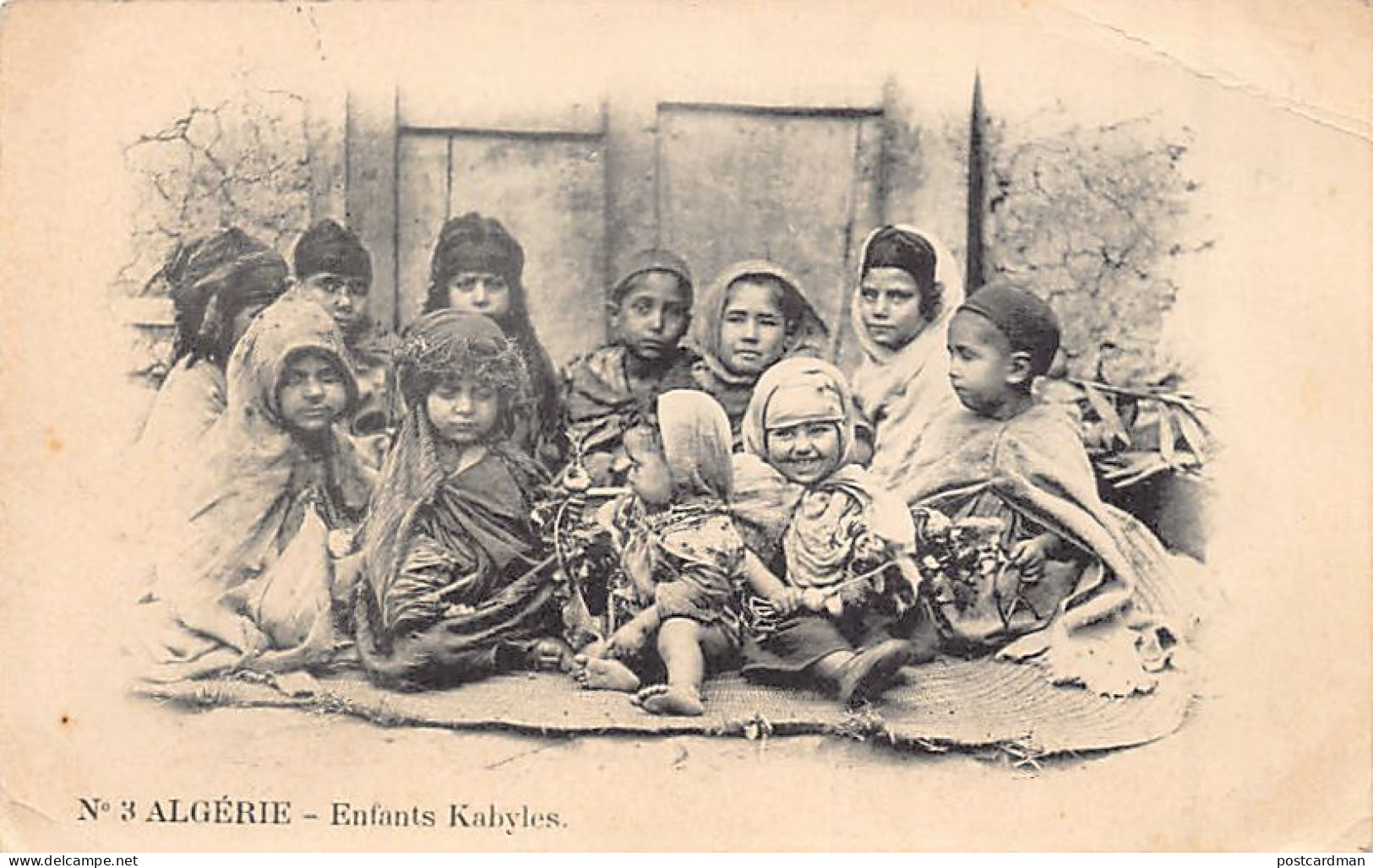 Algérie - Kabylie - Enfants kabyles - Ed. Vollenweider 3 sans indication de l'éditeur