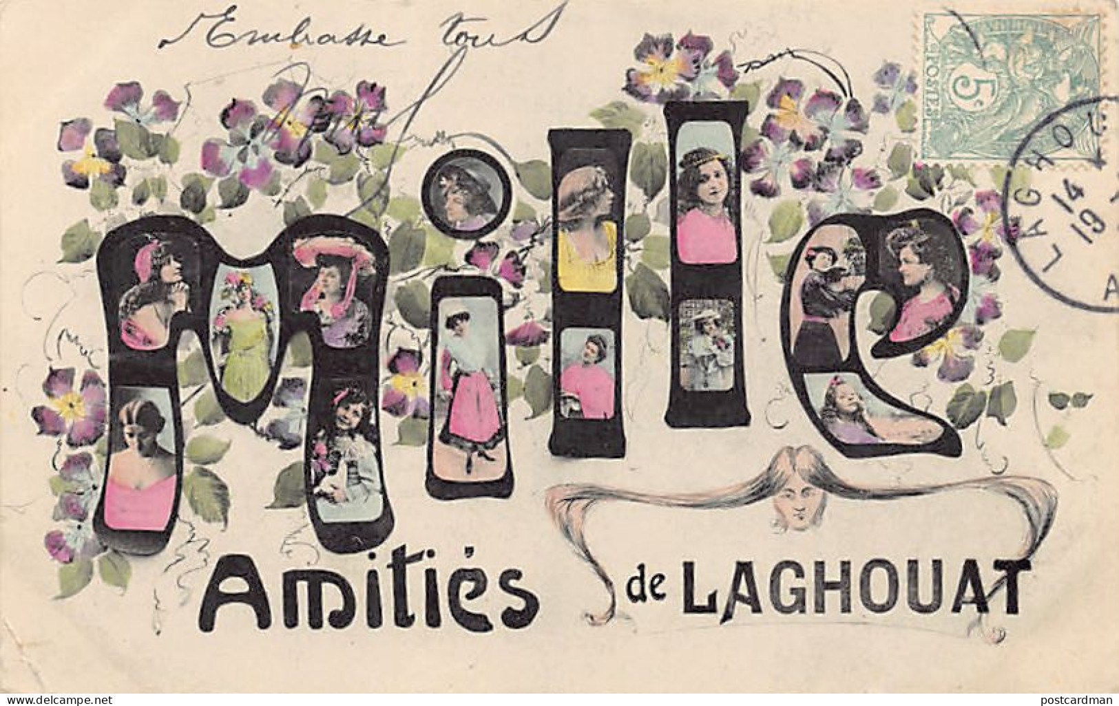 Algérie - LAGHOUAT - Amitiés de... - Ed. F. Laclau