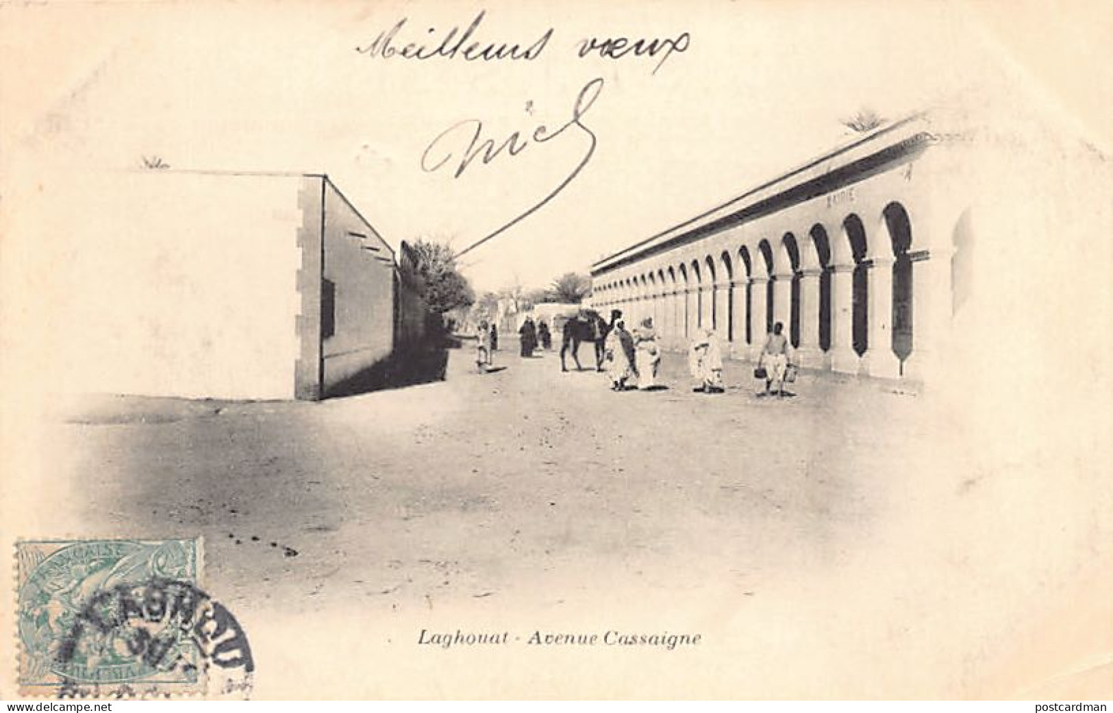 Algérie - LAGHOUAT - Avenue Cassaigne - Ed. J. Geiser