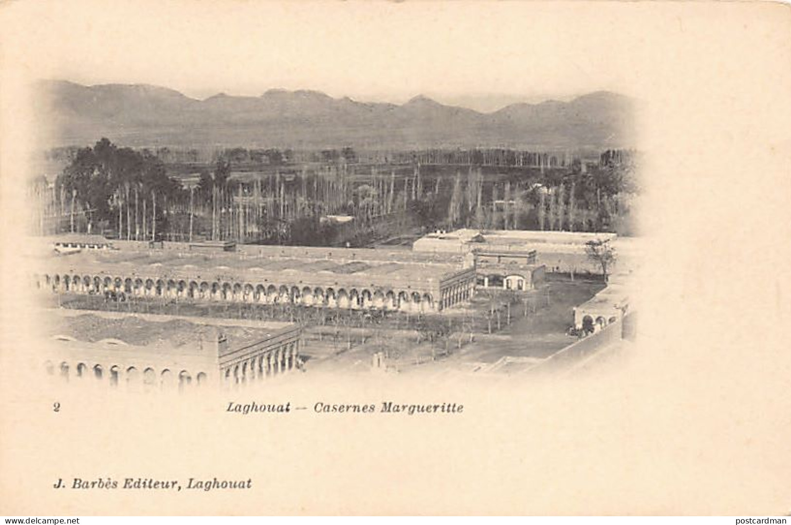 Algérie - LAGHOUAT - Caserne Margueritte