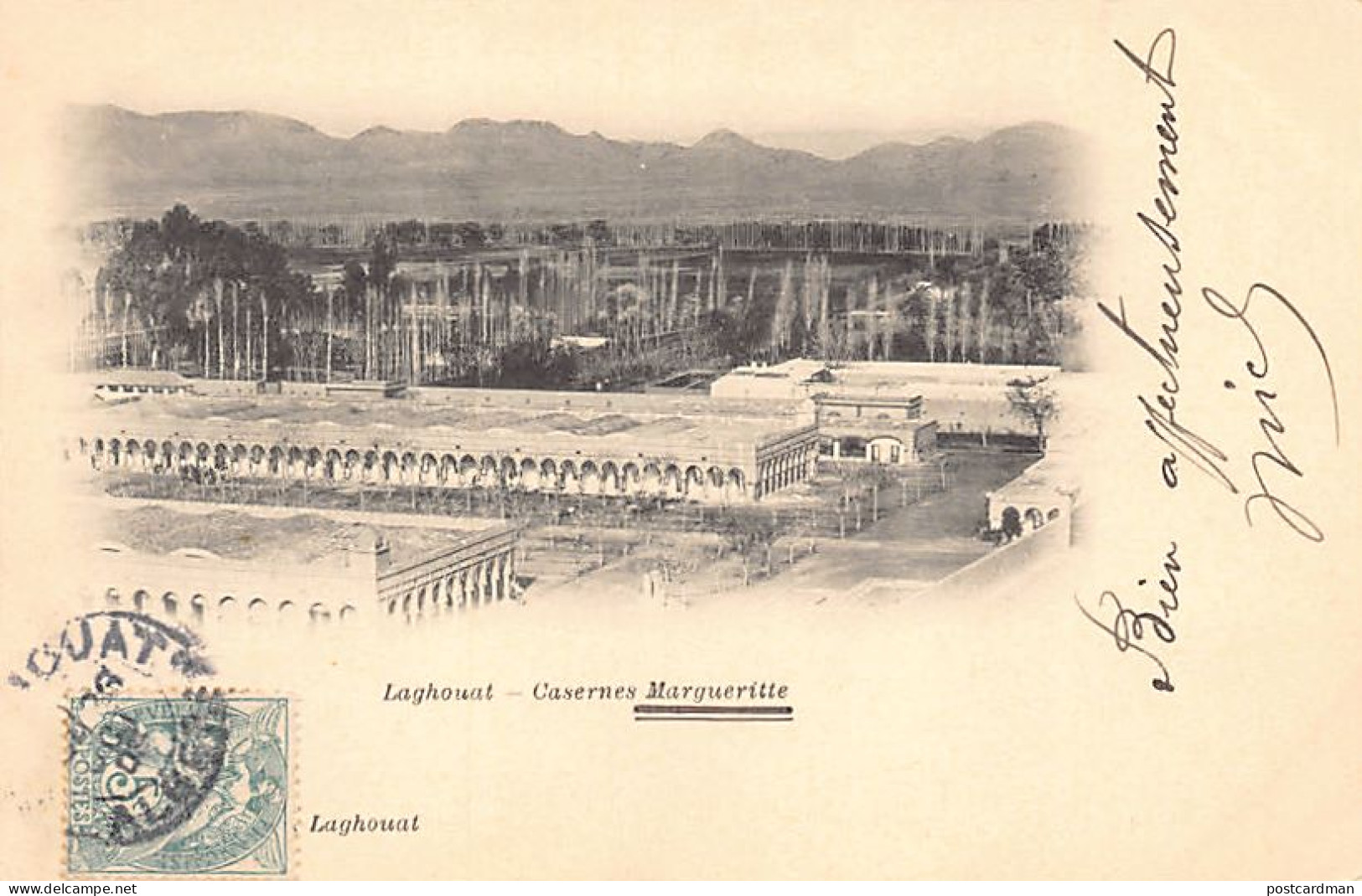 Algérie - LAGHOUAT - Casernes Margueritte - Ed. J. Barbès