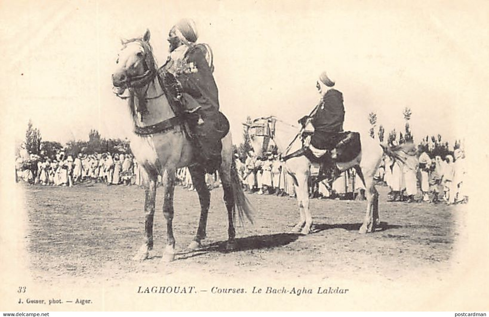 Algérie - LAGHOUAT - Courses - Le Bach Agha Lakdar
