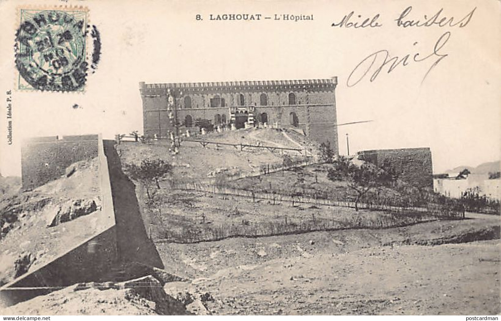 Algérie - LAGHOUAT - L'hôpital - Ed. Collection Idéale P.S. 8