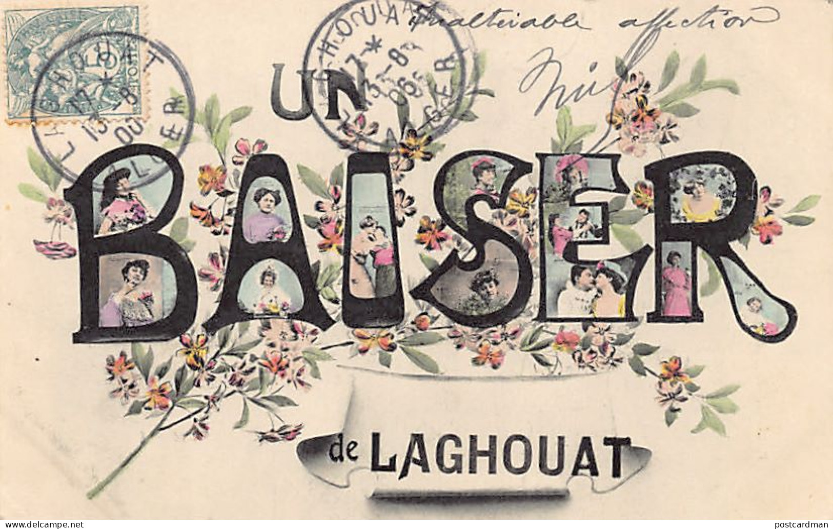 Algérie - LAGHOUAT - Un baiser de... - Ed. F. Laclau