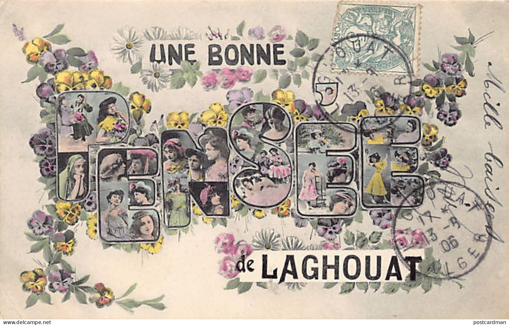 Algérie - LAGHOUAT - Une bonne pensée de... - Ed. F. Laclau