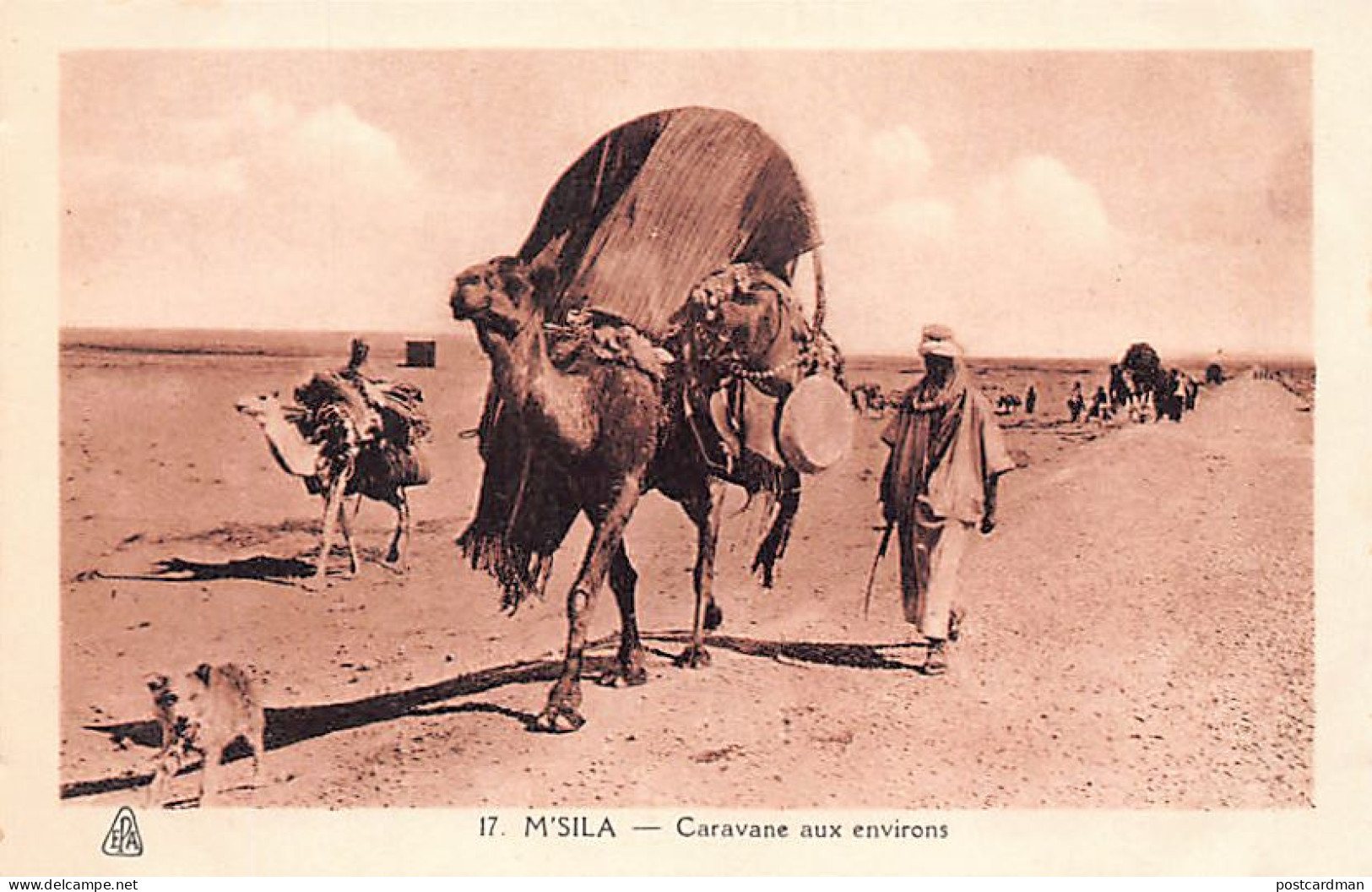 Algérie - M'SILA - Caravane aux environs