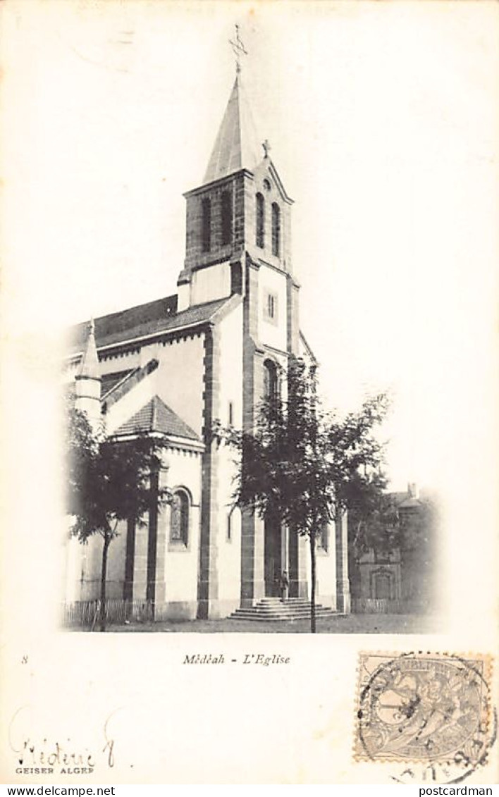 Algérie - MEDEA - L'église