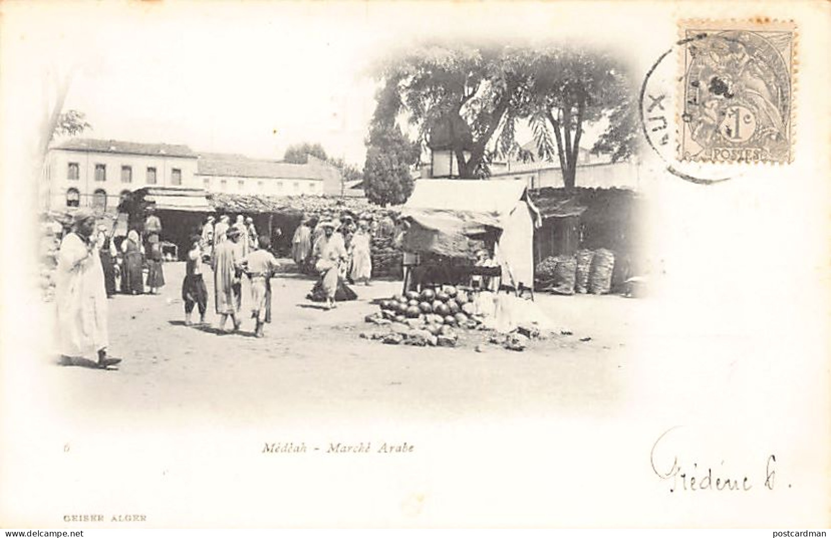 Algérie - MEDEA - Marché Arabe