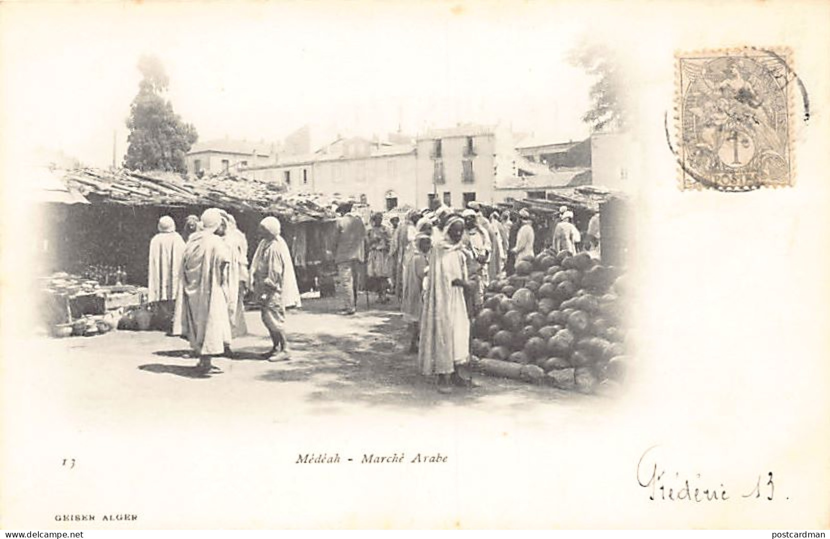 Algérie - MEDEA - Marché Arabe