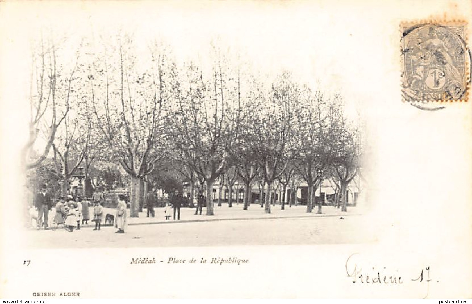 Algérie - MEDEA - Place de la République