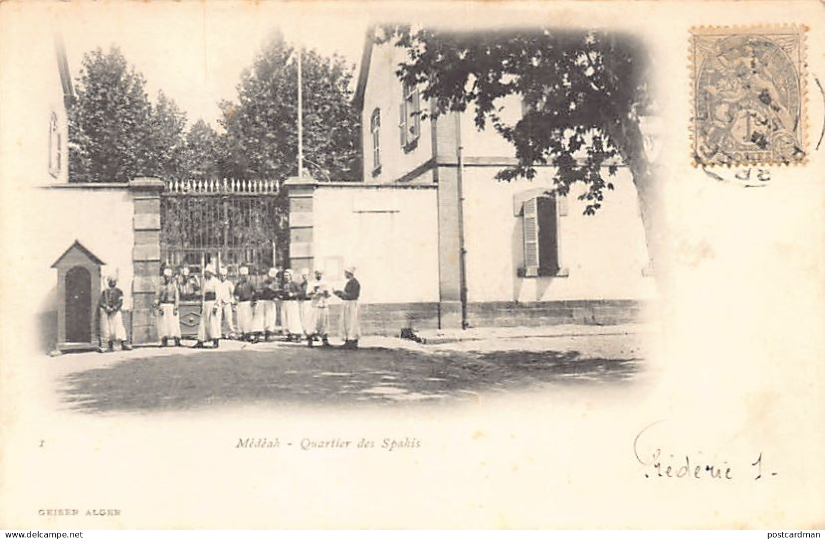 Algérie - MEDEA - Quartier des Spahis