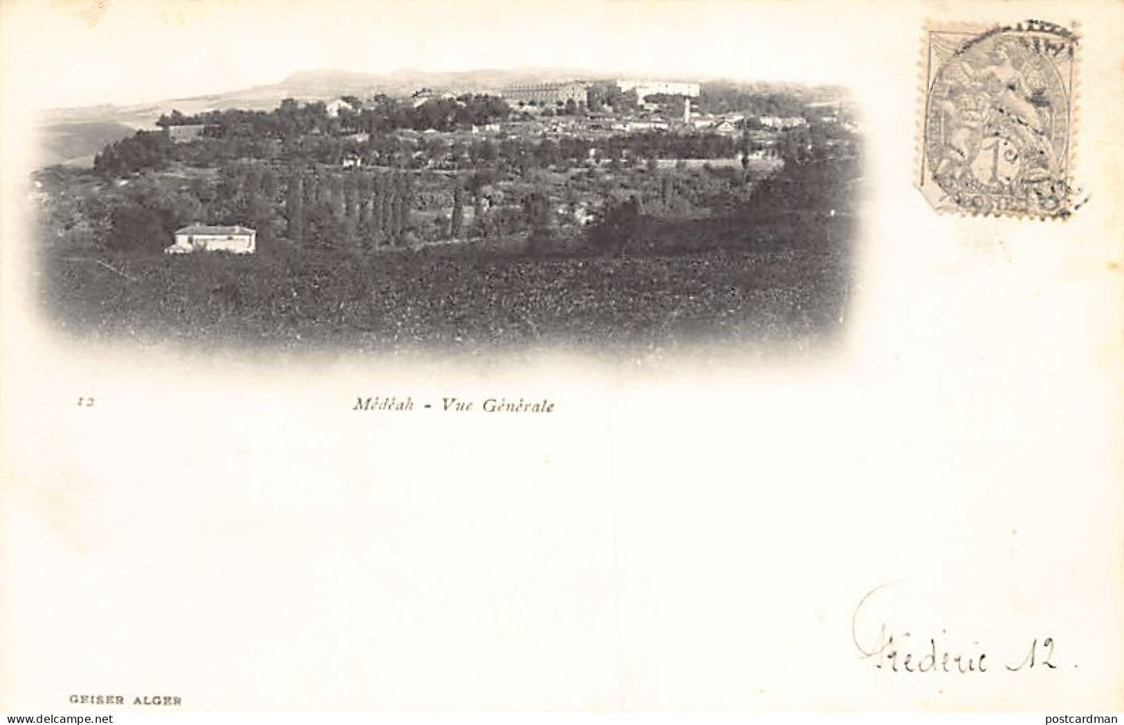 Algérie - MEDEA - Vue Générale