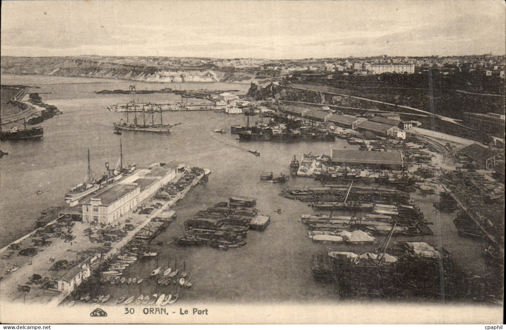 Algerie Oran CPA Le port