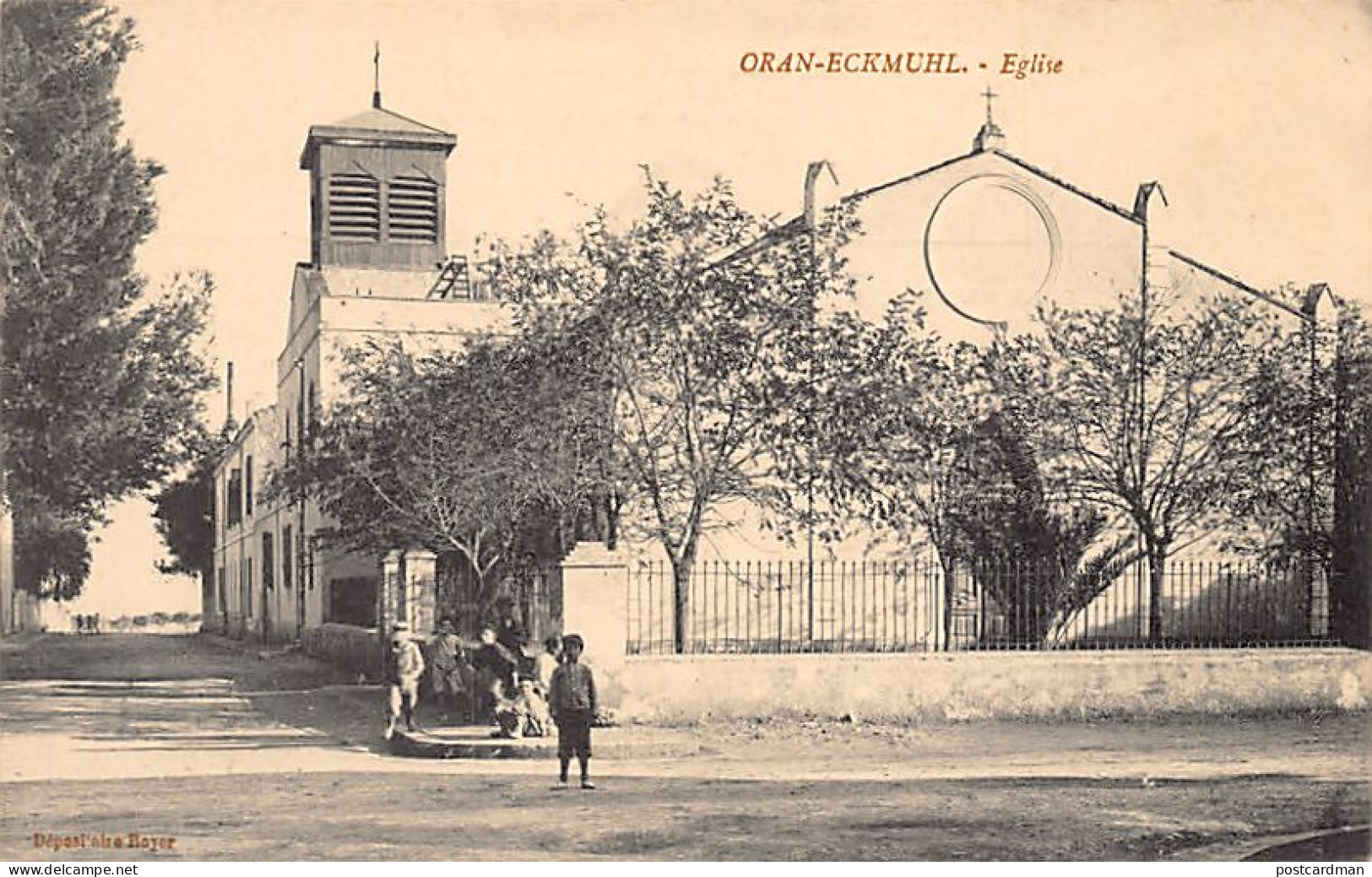 Algérie - ORAN ECKMUHL - Église - Ed. Boyer
