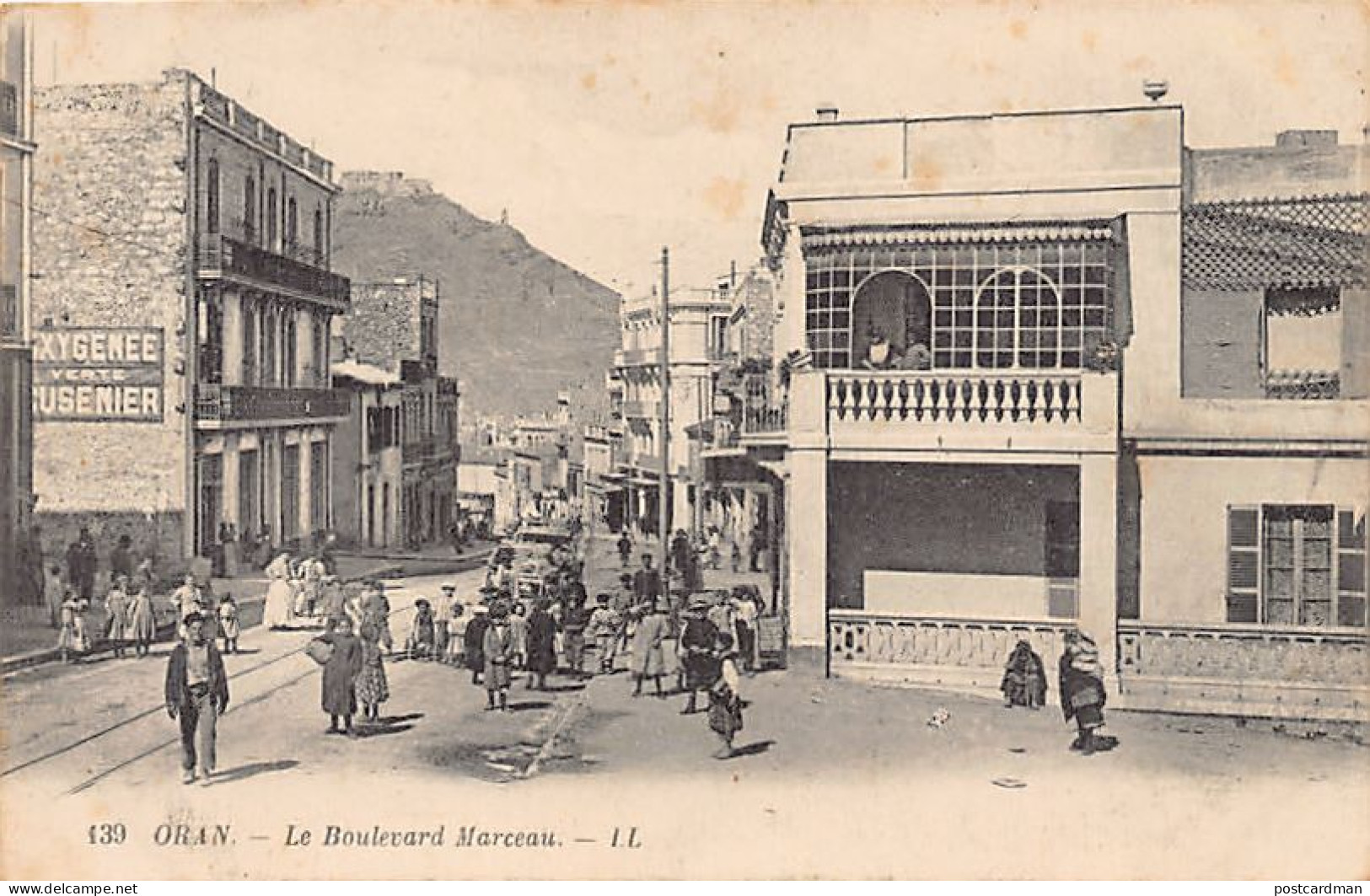 Algérie - ORAN - Le Boulevard Marceau
