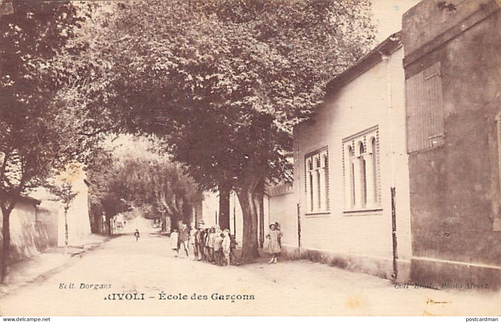 Algérie - RIVOLI Hassi Mameche - Ecole de Garçons