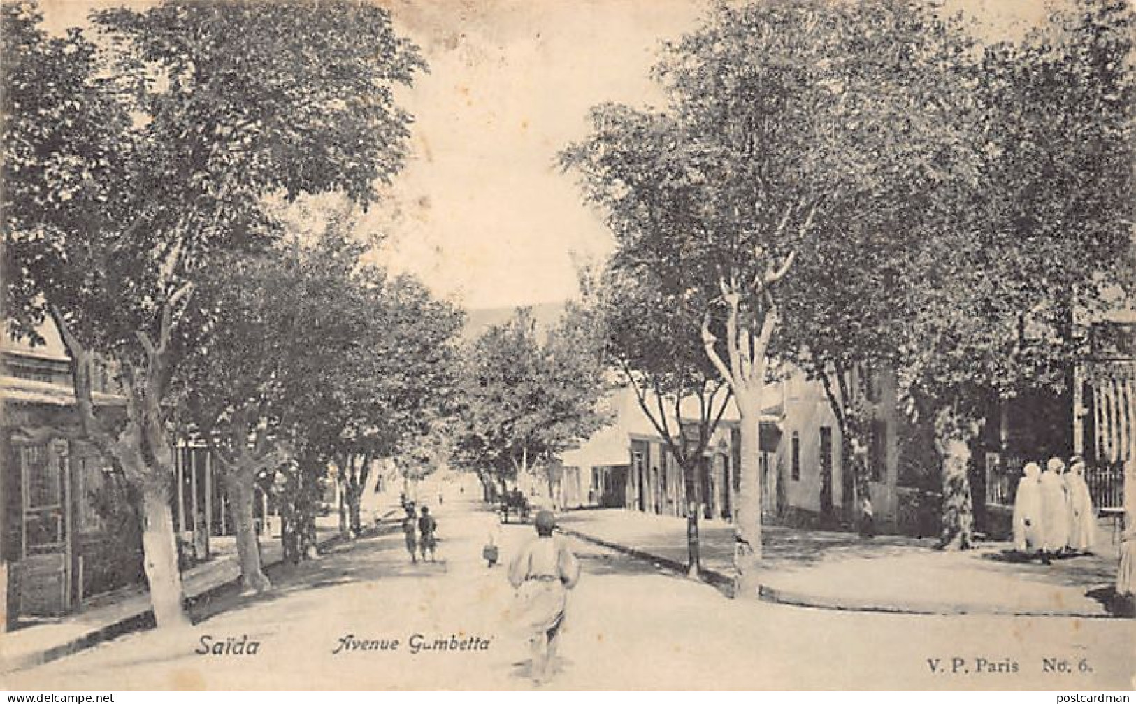 Algérie - SAÏDA - Avenue Gambetta