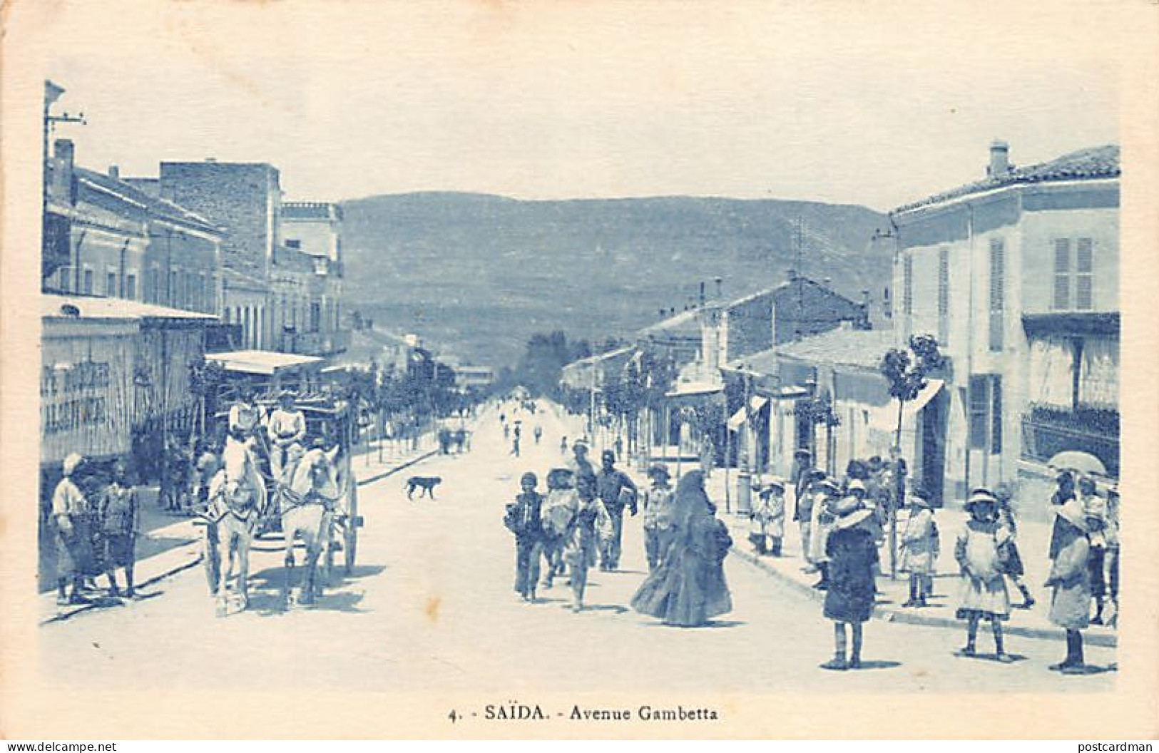 Algérie - SAIDA - Avenue Gambetta - Ed. inconnu 4