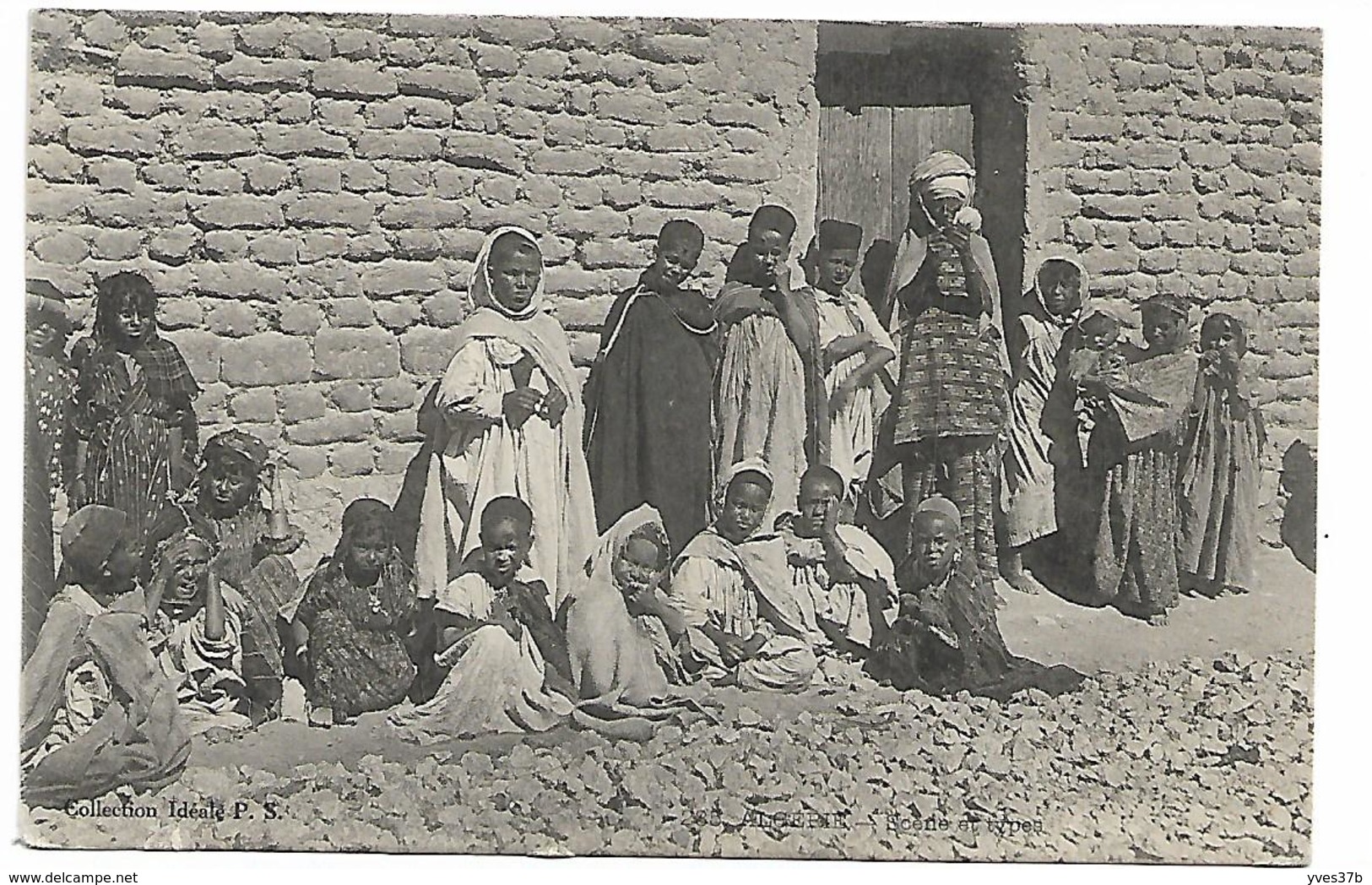 ALGERIE - Scène et Types