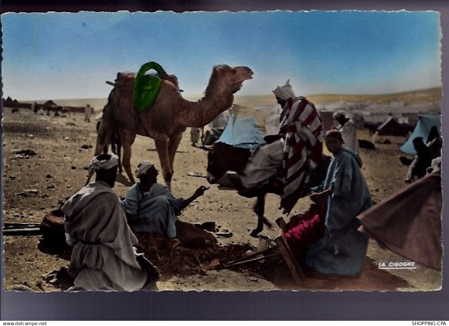 Algérie - Scènes et types - Le forgeron - CPSM couleur