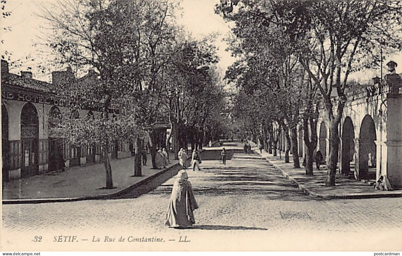 Algérie - SETIF - La rue de Constantine