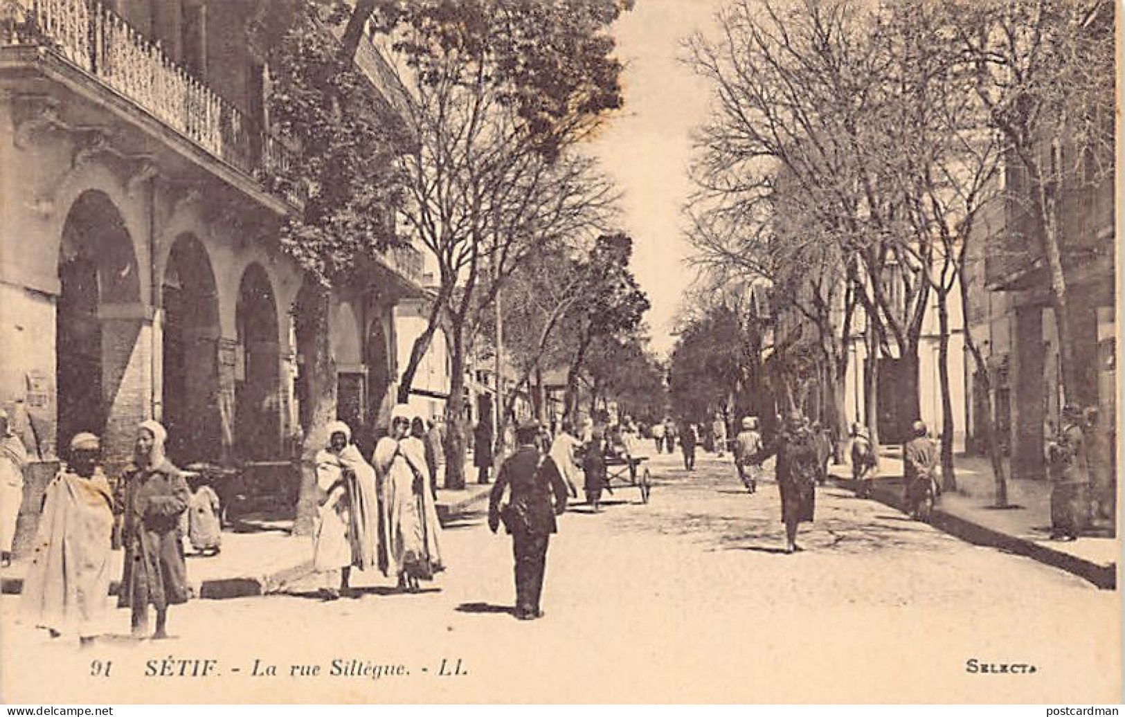 Algérie - SETIF - La rue Sillègue