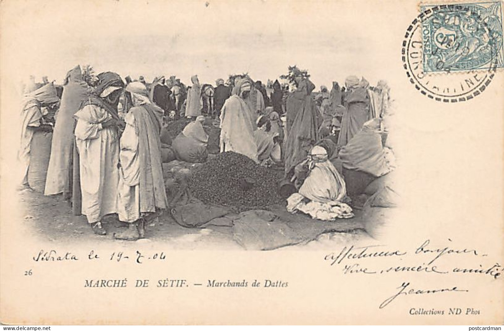 Algérie - SETIF - Marchand de Dattes