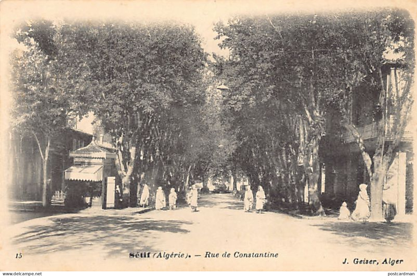 Algérie - SETIF - Rue de Constantine