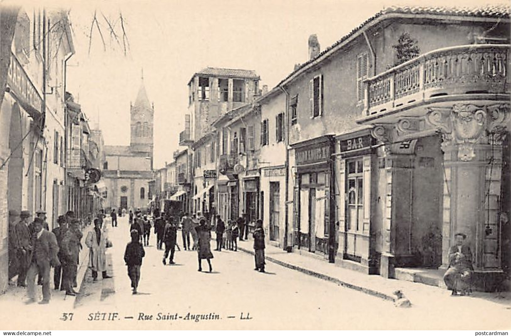 Algérie - SETIF - Rue Saint-Augustin