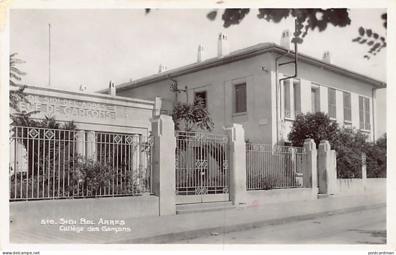 Algérie - SIDI BEL ABBES - Collège des garçons