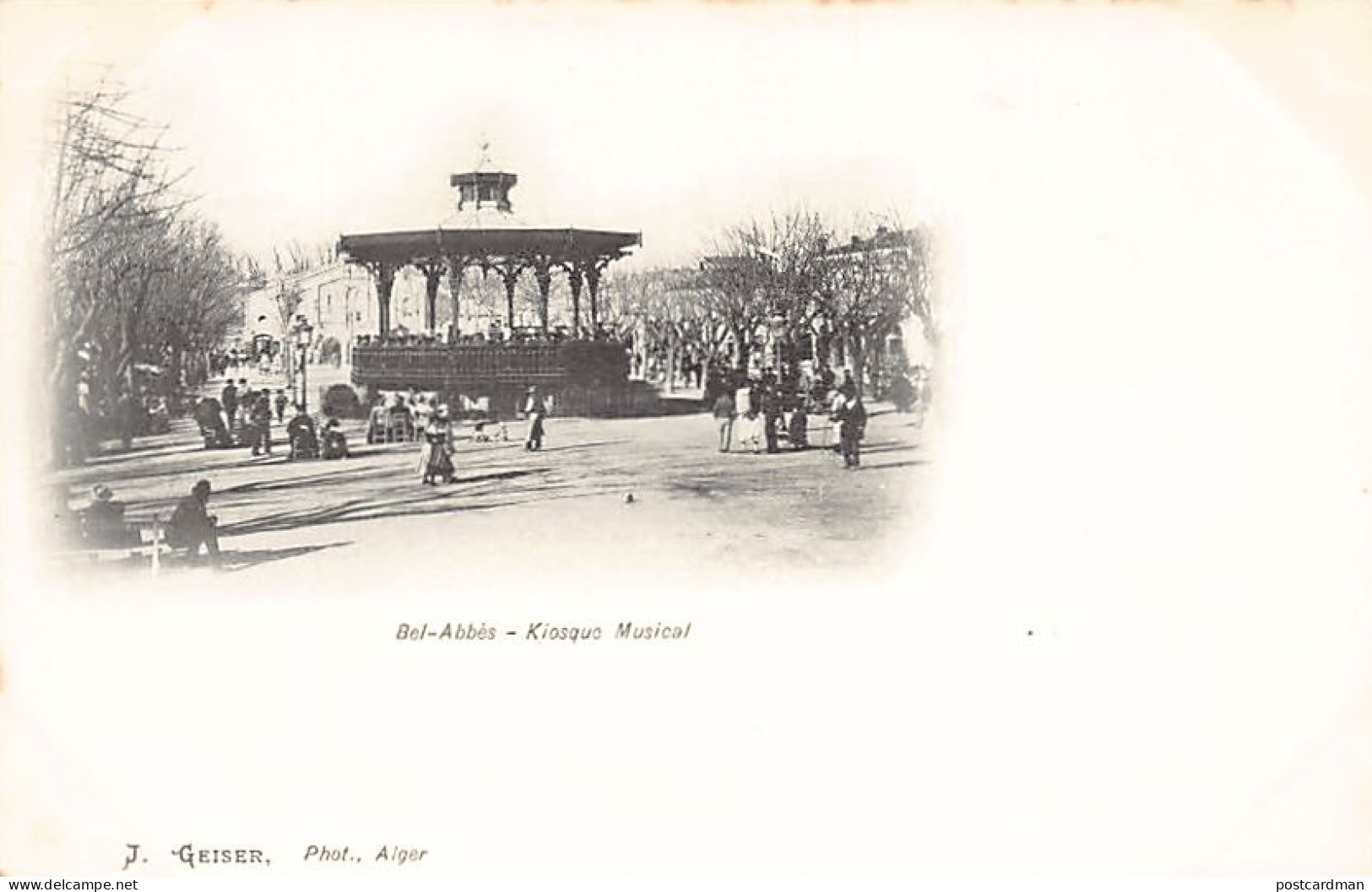 Algérie - SIDI BEL ABBES Kiosque Musical - Ed. Geiser